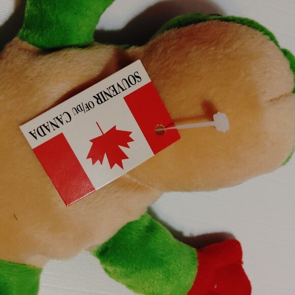 CUTE Mini Tree Frog Plush Bean Bag Plushie 8" long - Picture 6 of 7